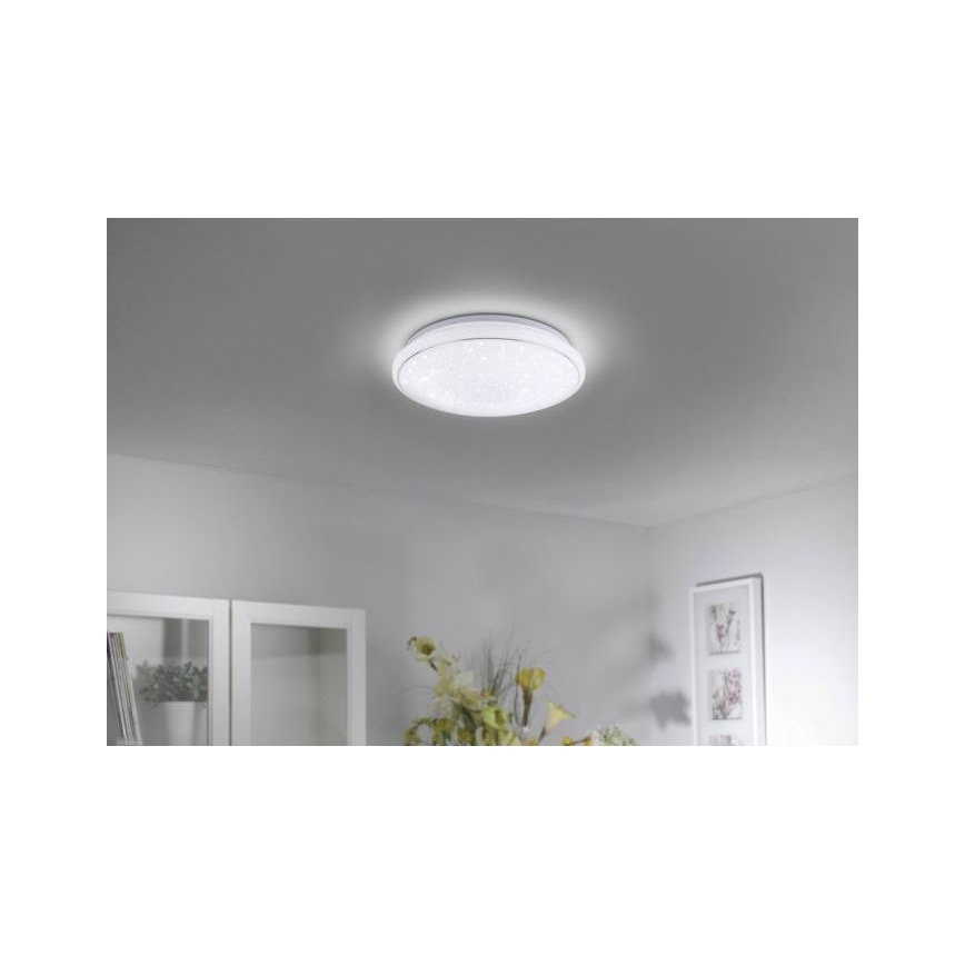Leuchten Direkt 14743-16 - Plafoniera LED RGB dimmerabile JUPI LED/28W/230V Tuya 2700-5000K + telecomando