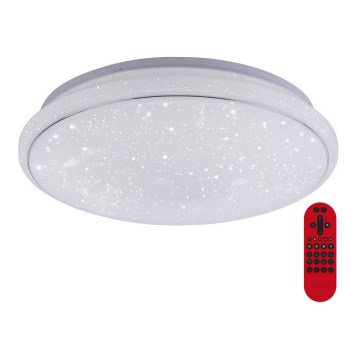 Leuchten Direkt 14743-16 - Plafoniera LED RGB dimmerabile JUPI LED/28W/230V Tuya 2700-5000K + telecomando