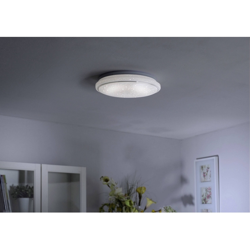 Leuchten Direkt 14744-16 - Plafoniera LED RGB dimmerabile JUPI LOLASMART LED/32W/230V + telecomando