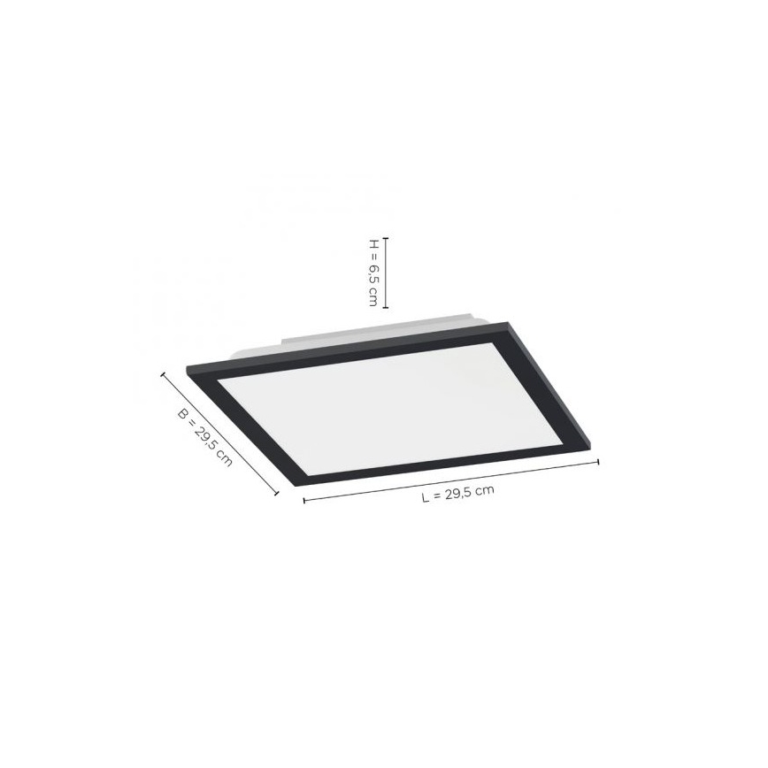 Leuchten Direkt 14754-18- LED Plafoniera dimmerabile FLAT LED/20W/230V 2700K-5000K + telecomando