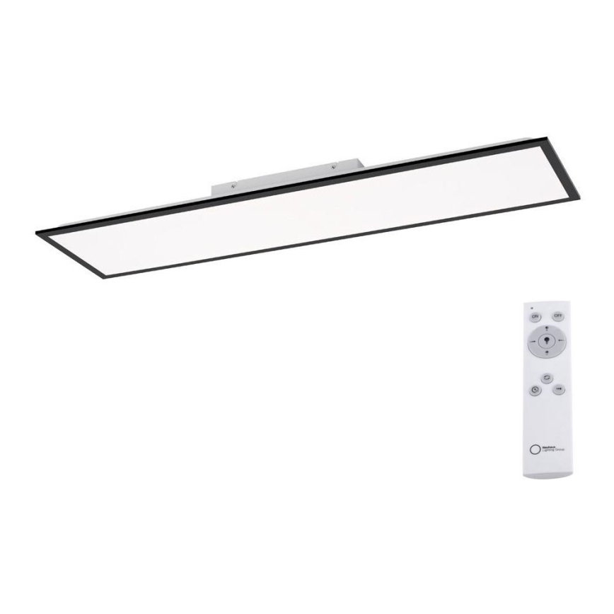 Leuchten Direkt 14757-18 - LED Pannello da parete dimmerabile FLAT LED/36W/230V 2700-5000K nero + telecomando