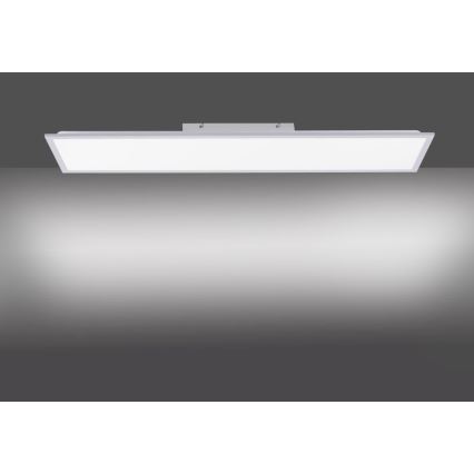 Leuchten Direkt 14757-21- LED Pannello da parete dimmerabile FLAT LED/36W/230V 2700-5000K argento + telecomando