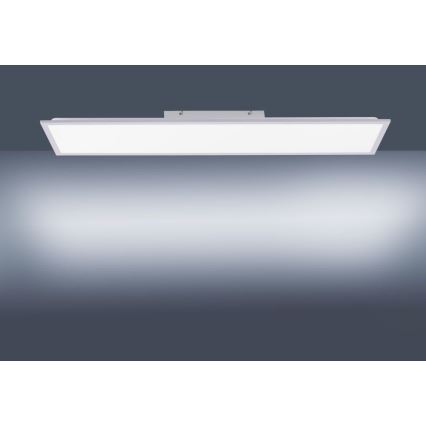 Leuchten Direkt 14757-21- LED Pannello da parete dimmerabile FLAT LED/36W/230V 2700-5000K argento + telecomando