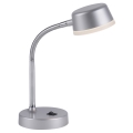 Leuchten Direkt 14825-21 - Lampada LED da tavolo ENISA 1xLED/3,5W/230V argento