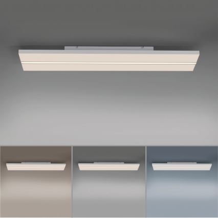 Leuchten Direkt 14854-16 - Plafoniera LED dimmerabile EDGING LED/30W/230V 2700-5000K + telecomando