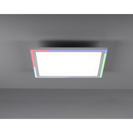 Leuchten Direkt 14900-16 - Plafoniera LED RGB dimmerabile EDGING LED/24W/230V + telecomando