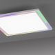 Leuchten Direkt 14900-16 - Plafoniera LED RGB dimmerabile EDGING LED/24W/230V + telecomando