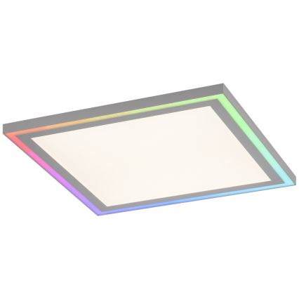 Leuchten Direkt 14900-16 - Plafoniera LED RGB dimmerabile EDGING LED/24W/230V + telecomando