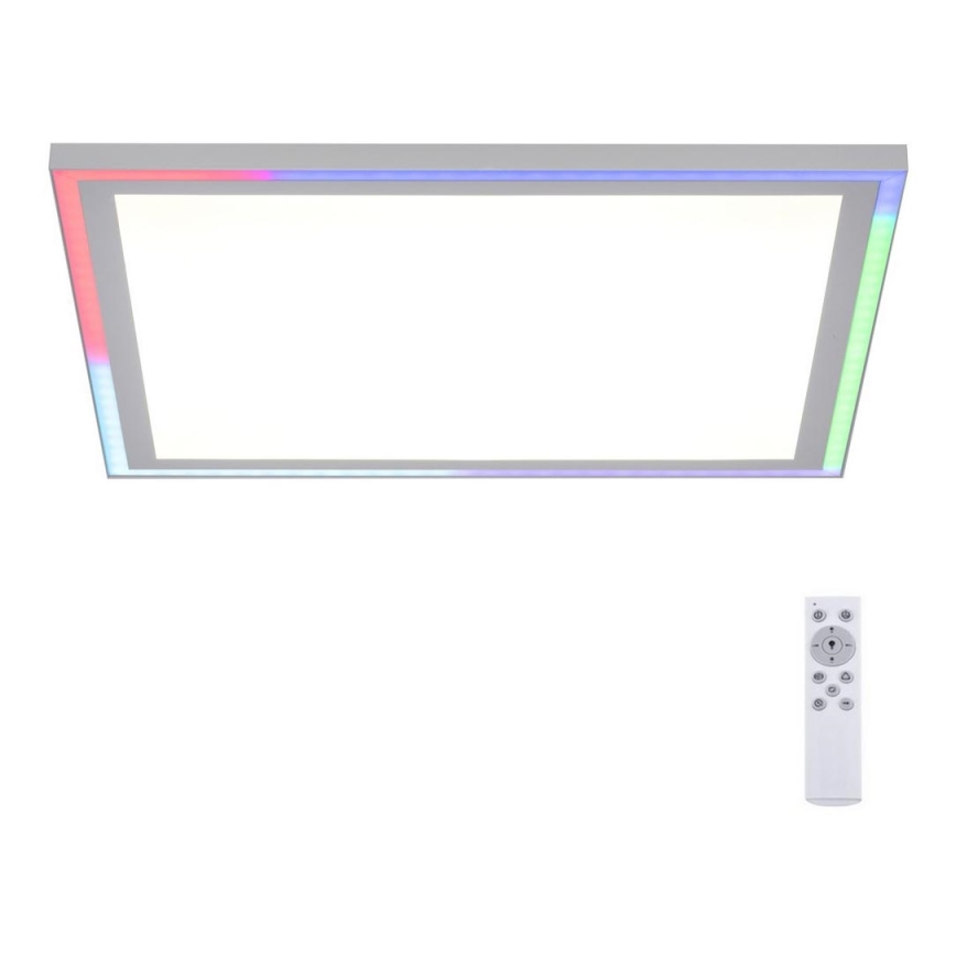 Leuchten Direkt 14900-16 - Plafoniera LED RGB dimmerabile EDGING LED/24W/230V + telecomando