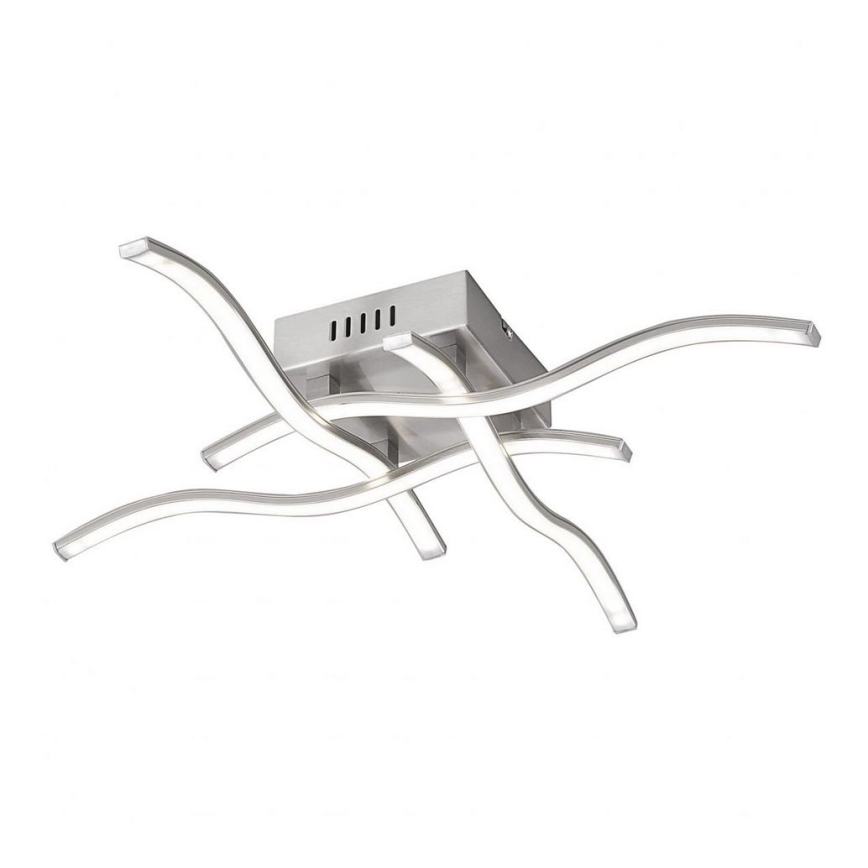 Leuchten Direkt 15131-55 - Lampadario LED da superficie WAWE 4xLED/4,6W/230V cromo opaco