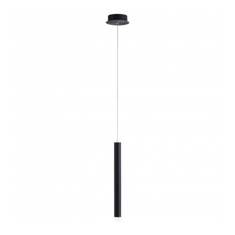 Leuchten Direkt 15202-18 - Lampadario LED su filo BRUNO LED/4,8W/230V nero