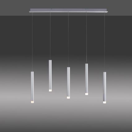 Leuchten Direkt 15205-95 - Lampadario LED su filo  BRUNO 5xLED/4,8W/230V