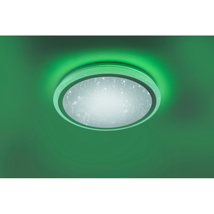 Leuchten Direkt 15220-16 - Plafoniera LED RGB dimmerabile LUISA LED/28W/230V + telecomando