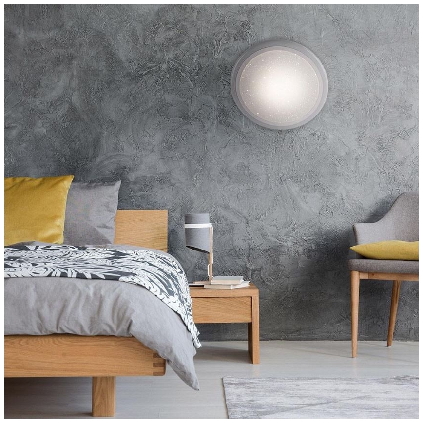 Leuchten Direkt 15220-16 - Plafoniera LED RGB dimmerabile LUISA LED/28W/230V + telecomando