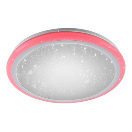 Leuchten Direkt 15220-16 - Plafoniera LED RGB dimmerabile LUISA LED/28W/230V + telecomando