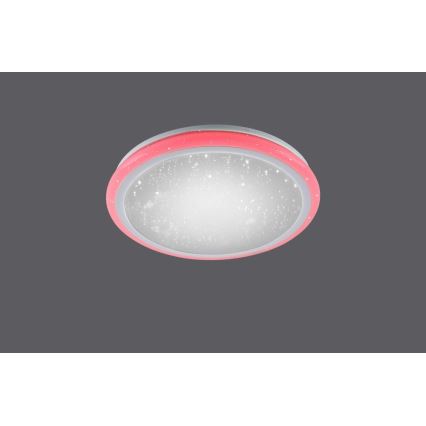 Leuchten Direkt 15220-16 - Plafoniera LED RGB dimmerabile LUISA LED/28W/230V + telecomando