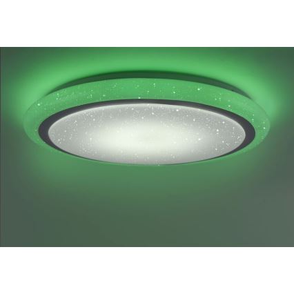 Leuchten Direkt 15230-16 - Plafoniera LED RGB dimmerabile LUISA LED/42W/230V 3000-6400K + telecomando