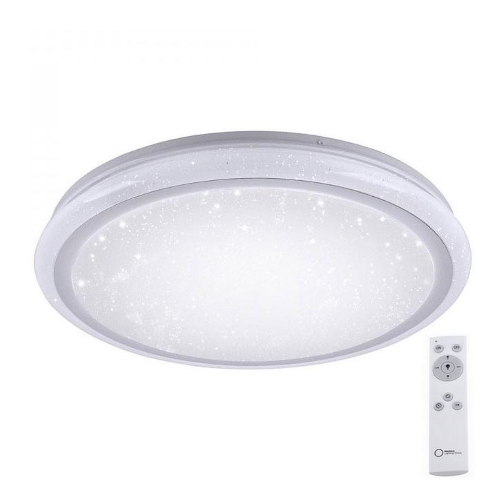 Leuchten Direkt 15230-16 - Plafoniera LED RGB dimmerabile LUISA LED/42W/230V 3000-6400K + telecomando