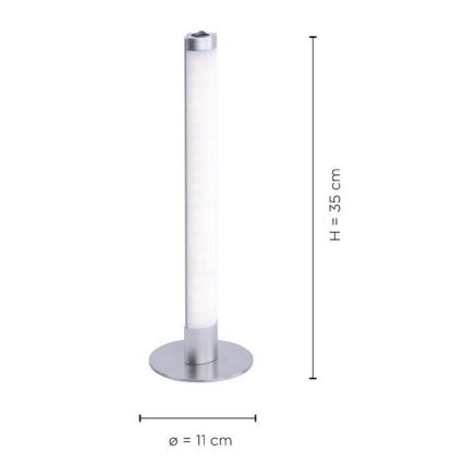 Leuchten Direkt 15272-55 - Lampada LED da tavolo AMILIA LED/6W/230V