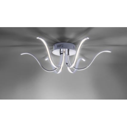 Leuchten Direkt 15342-17 - Lampadario a plafone LED VALERIE 6xLED/4,5W/230V