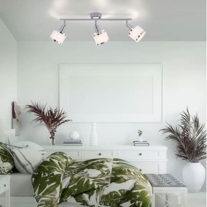 Leuchten Direkt 15373-17 - Faretto ACCOR 3xE14/25W/230V