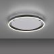 Leuchten Direkt 15391-13 - Plafoniera LED dimmerabile RITUS LED/20W/230V nero