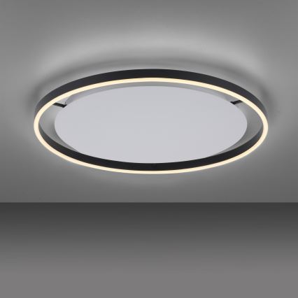 Leuchten Direkt 15392-13 - Plafoniera LED dimmerabile RITUS 30W/230V nero