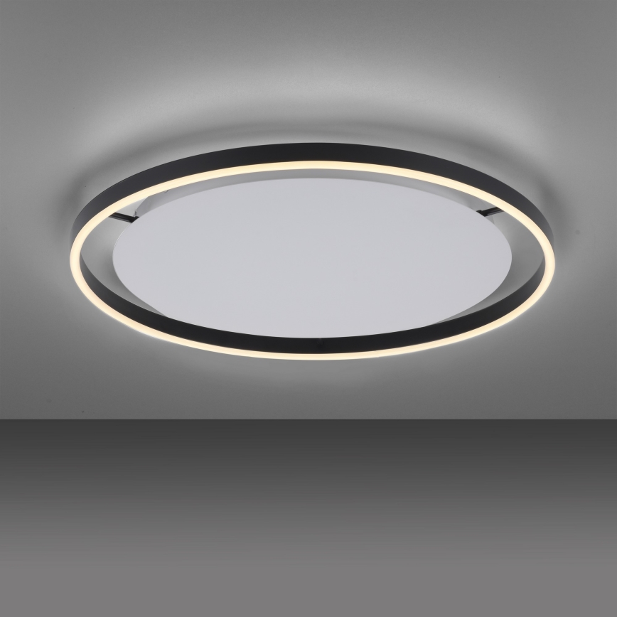 Leuchten Direkt 15392-13 - Plafoniera LED dimmerabile RITUS 30W/230V nero