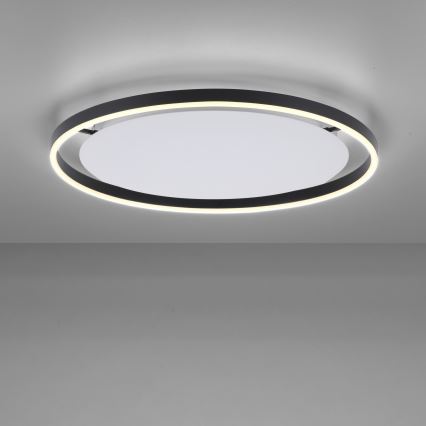 Leuchten Direkt 15392-13 - Plafoniera LED dimmerabile RITUS 30W/230V nero