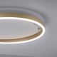 Leuchten Direkt 15392-60 - Plafoniera LED dimmerabile RITUS LED/28W/230V ottone