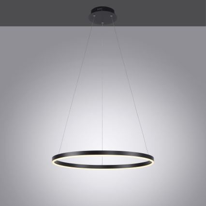 Leuchten Direkt 15394-13-LED Lampadario dimmerabile su corda RITUS LED/30W/230V nero