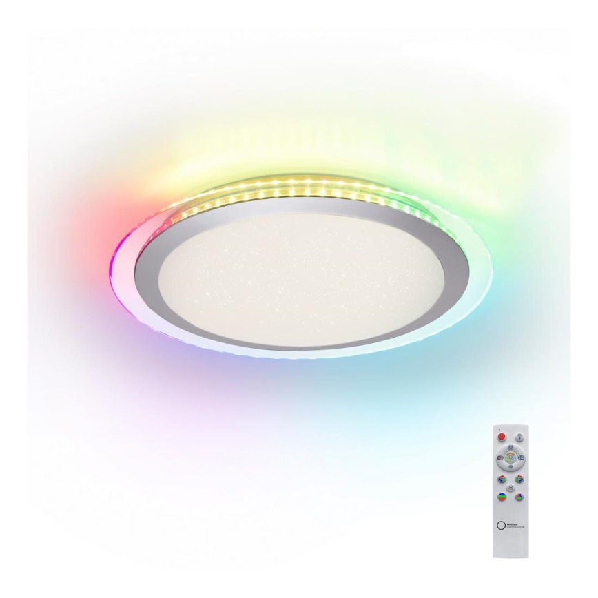 Leuchten Direkt 15411-21- LED RGB Plafoniera dimmerabile CYBA LED/26W/230V