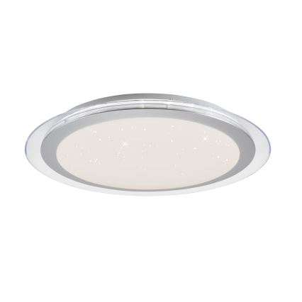 Leuchten Direkt 15411-21- LED RGB Plafoniera dimmerabile CYBA LED/26W/230V