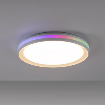 Leuchten Direkt 15544-16 - Plafoniera LED RGB dimmerabile RIBBON LED/15W/230V
