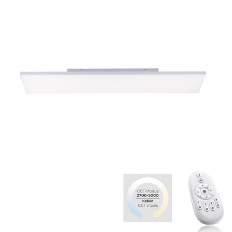 Leuchten Direkt 15553-16 - Plafoniera LED dimmerabile CANVAS LED/20W/230V +telecomando