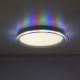 Leuchten Direkt 15555-16 - Plafoniera LED RGBW dimmerabile GALACTICA LED/28W/230V 2700-5000K + telecomando