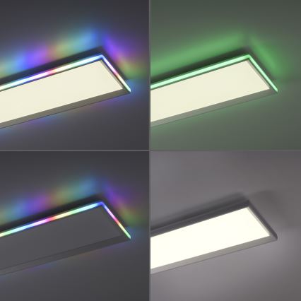 Leuchten Direkt 15557-16 - Plafoniera LED RGB dimmerabile GALACTICA LED/40W/230V