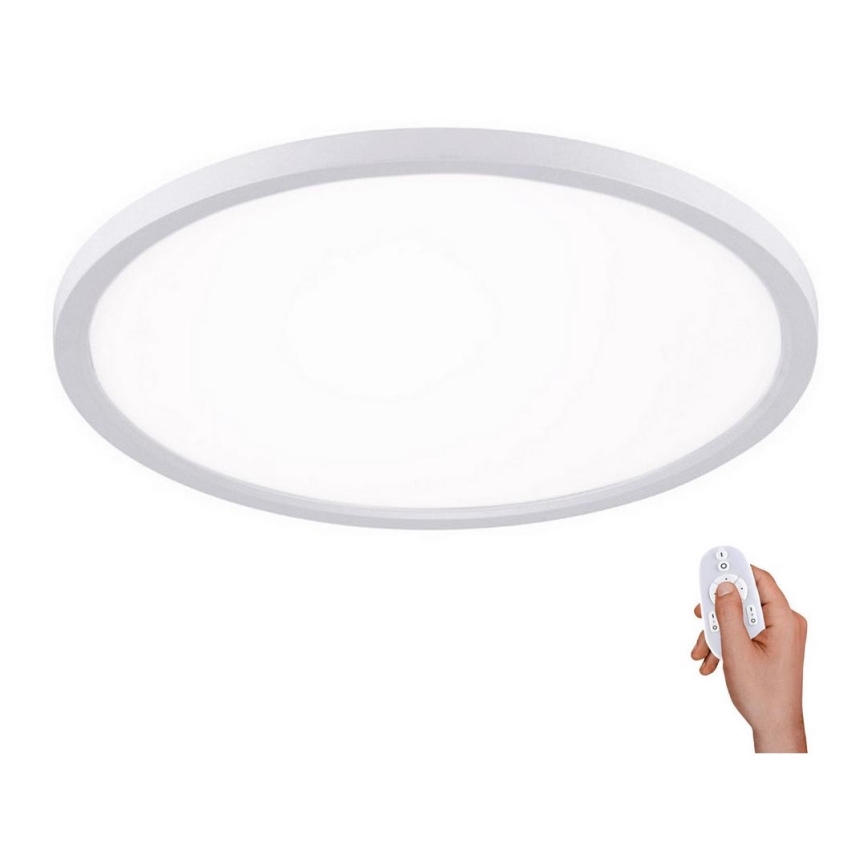 Leuchten Direkt 15571-16 - Plafoniera LED dimmerabile FLAT LED/23,5W/230V 2700-5000K + telecomando