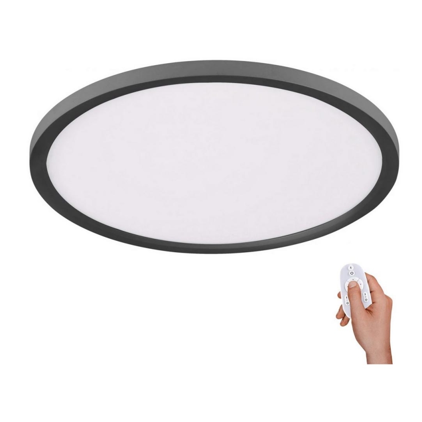 Leuchten Direkt 15571-18 - Plafoniera LED dimmerabile  FLAT LED/23,5W/230V 2700-5000K + telecomando