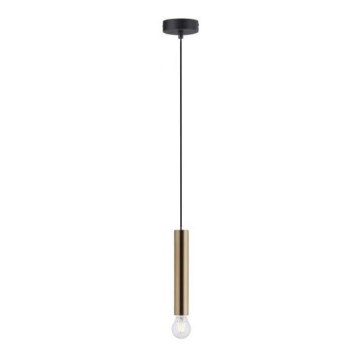 Leuchten Direkt 15617-60 - Lampadario a sospensione con filo BRUNA 1xE27/60W/230V ottone