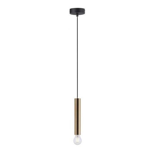 Leuchten Direkt 15617-60 - Lampadario a sospensione con filo BRUNA 1xE27/60W/230V ottone