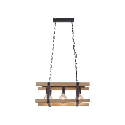 Leuchten Direkt 15683-79 - Lampadario a sospensione con catena EDITH 3xE27/60W/230V