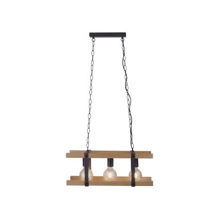 Leuchten Direkt 15683-79 - Lampadario a sospensione con catena EDITH 3xE27/60W/230V