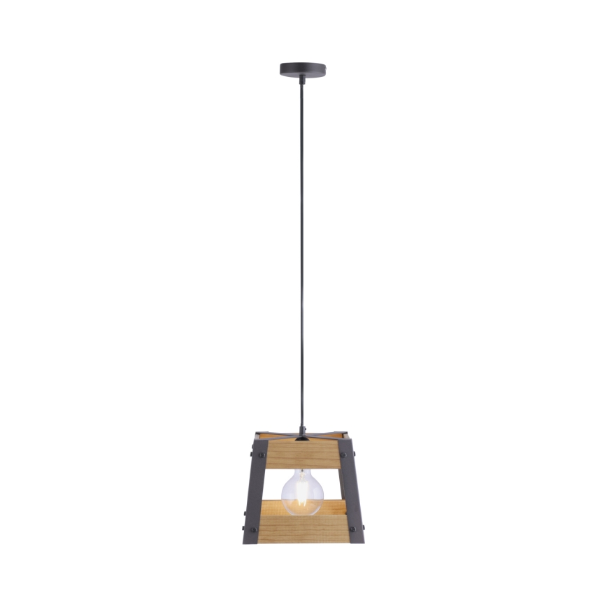 Leuchten Direkt 15720-79 - Lampadario a sospensione con filo CRATE 1xE27/60W/230V