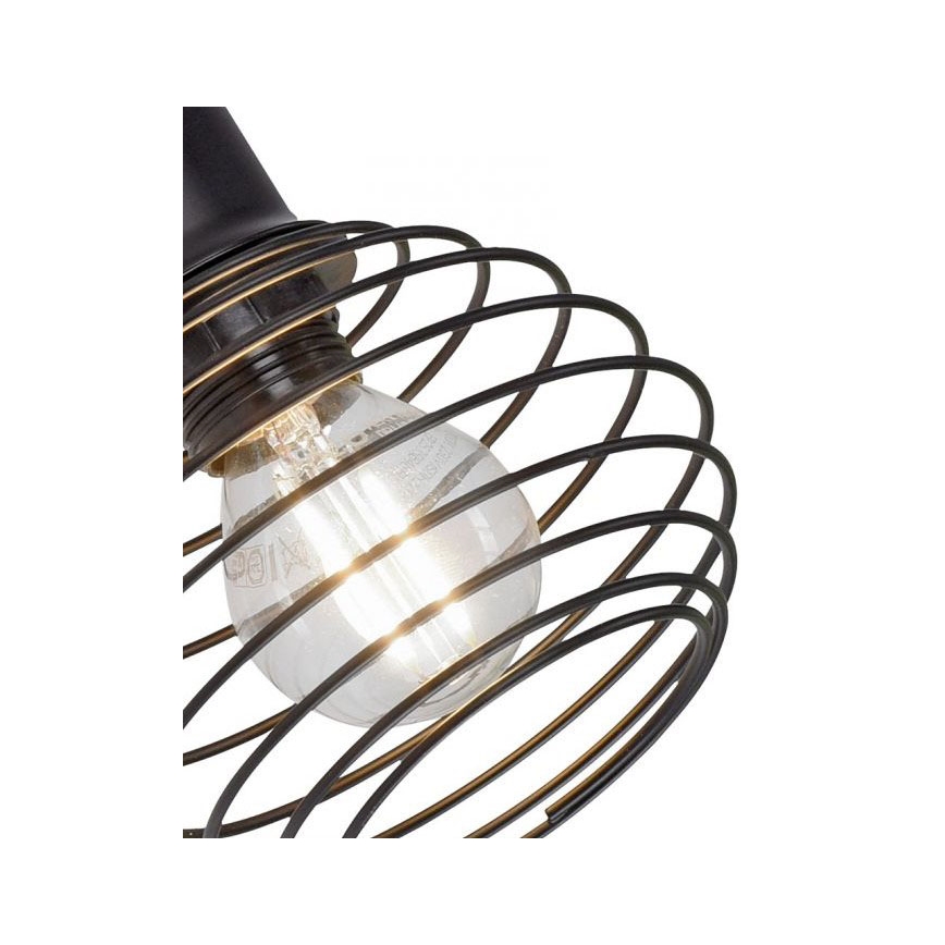 Leuchten Direkt 15921-79 - Faretto da parete EUGEN 1xE14/40W/230V quercia