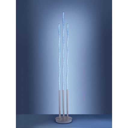 Leuchten Direkt 16268-55 - Lampada da terra LED RGB dimmerabile WAVE LED/31W/230V + telecomando