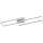 Leuchten Direkt 16430-55 - Lampada da soffitto MAXI LED RGBW dimmerabile 2xLED/18W/230V 2700-5000K cromo opaco + telecomando