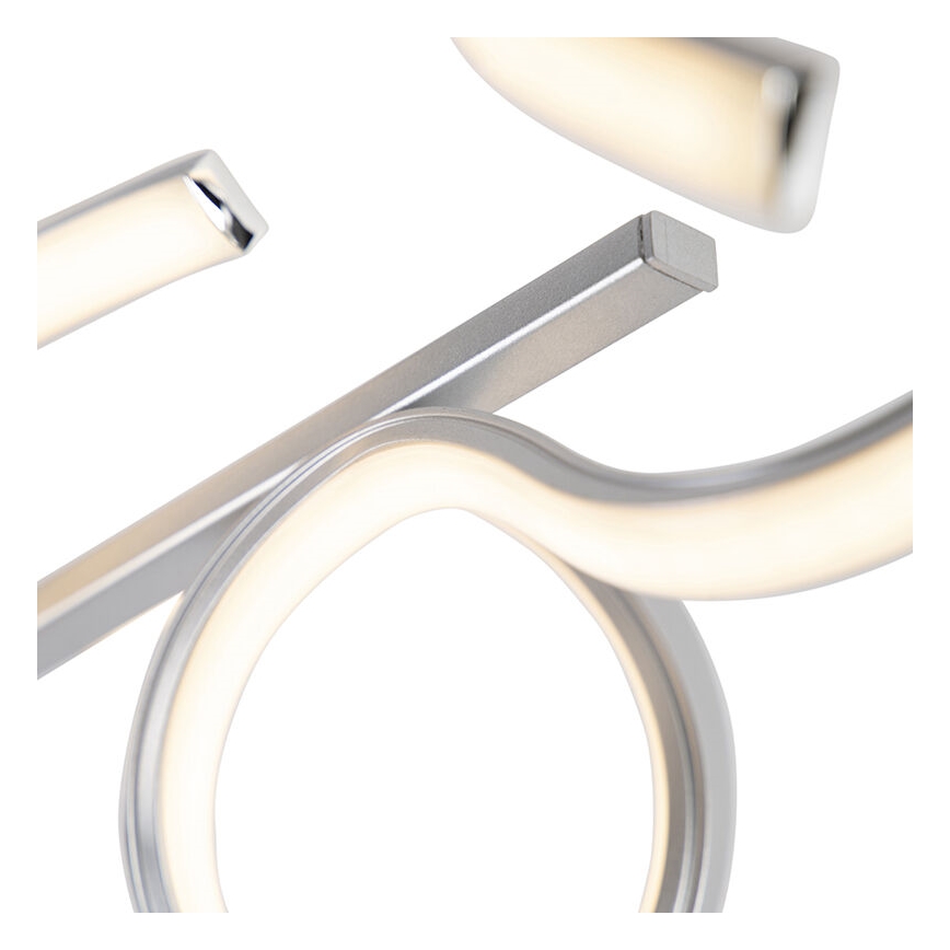 Leuchten Direkt 19032-21 - Lampadario LED dimmerabile da superficie CURLS LED/25,8W/230V