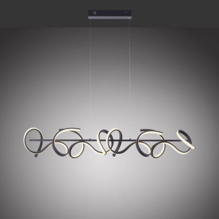 Leuchten Direkt 19033-18 - Lampadario LED a sospensione con filo dimmerabile CURLS 4xLED/10,2W/230V