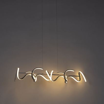 Leuchten Direkt 19033-21 - Lampadario a sospensione dimmerabile a LED su cavo CURLS LED/40,8W/230V